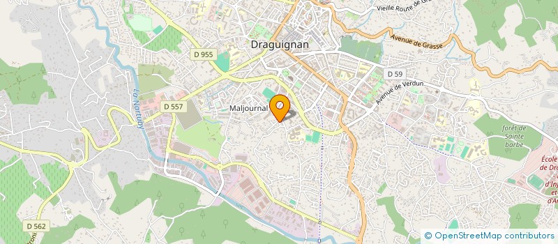 localisation de l'entreprise MAT IMMO BAT à DRAGUIGNAN