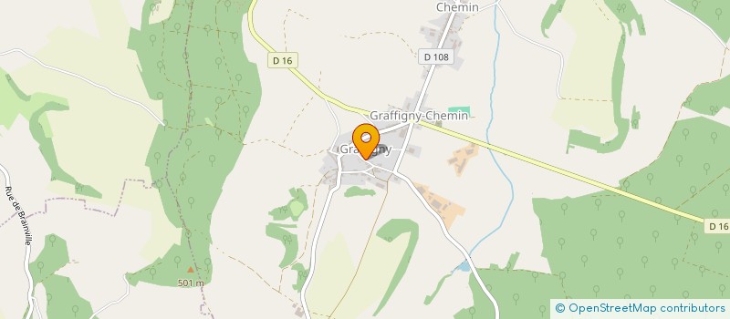 localisation de l'entreprise MAT'IMMOBILIER à CHAUMONT-LA-VILLE