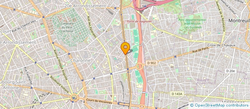 localisation de l'entreprise MAT INFORMATIQUE à PARIS