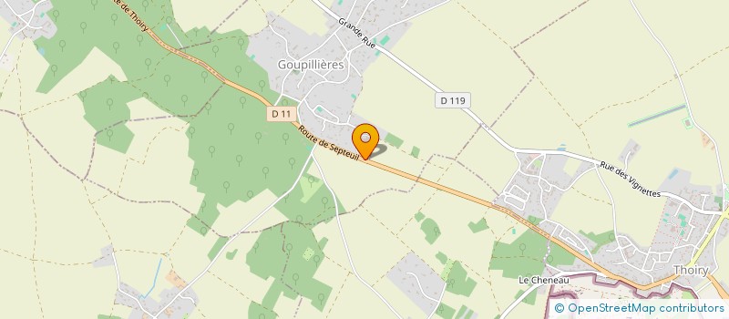 localisation de l'entreprise MAT INTER à GOUPILLIERES