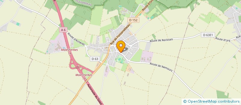 localisation de l'entreprise MAT ISOL à URY