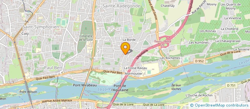 localisation de l'entreprise MAT&LEM PATRIMOINE  TOURS