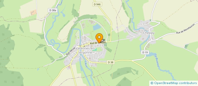localisation de l'entreprise MAT & LEN à VARENNES EN ARGONNE