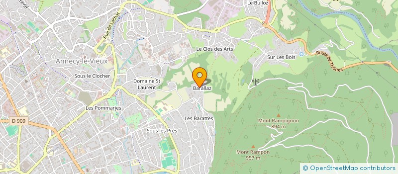localisation de l'entreprise MAT'LO à ANNECY