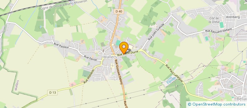 localisation de l'entreprise MAT-LOC  BELLAING