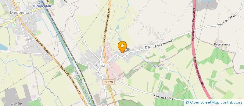 localisation de l'entreprise MAT&LOU  CANALS