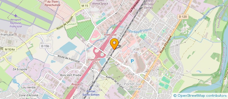 localisation de l'entreprise MAT'M.S.I  PORTET-SUR-GARONNE