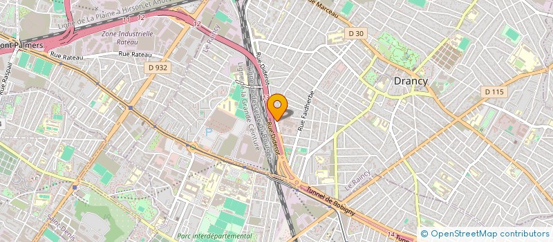 localisation de l'entreprise MAT'MACLIM à DRANCY