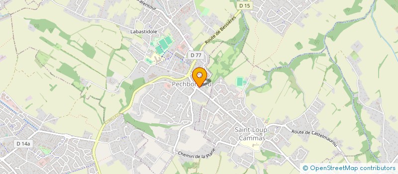 localisation de l'entreprise MAT MAT SPORT à ST ALBAN