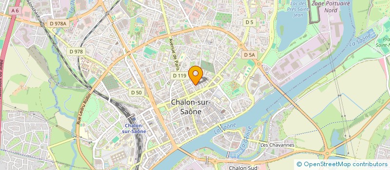 localisation de l'entreprise MAT-MAX à CHALON-SUR-SAONE