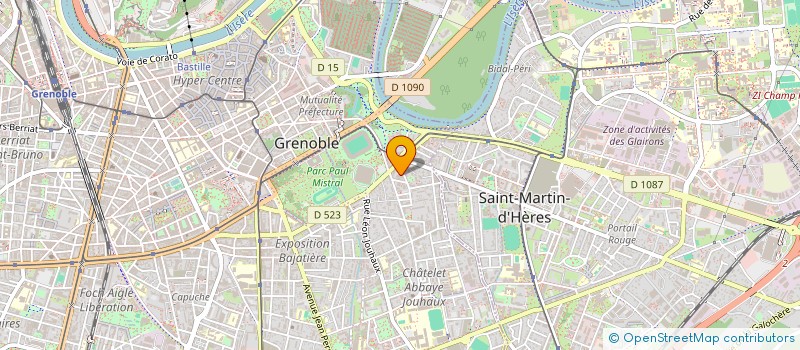 localisation de l'entreprise MAT MAX à GRENOBLE