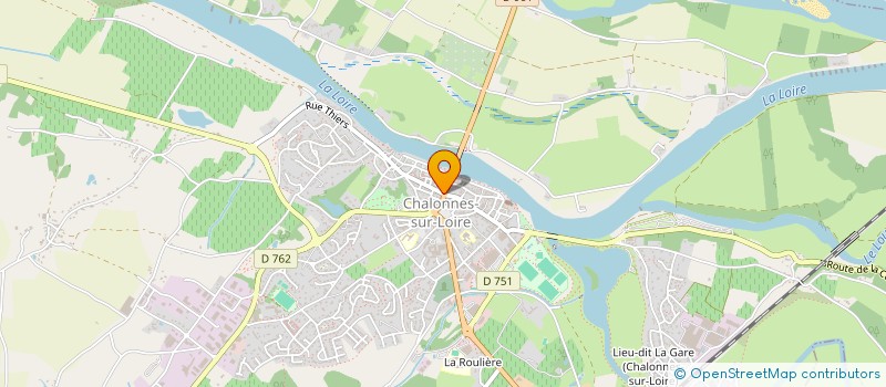 localisation de l'entreprise MAT MED 49 à CHALONNES-SUR-LOIRE