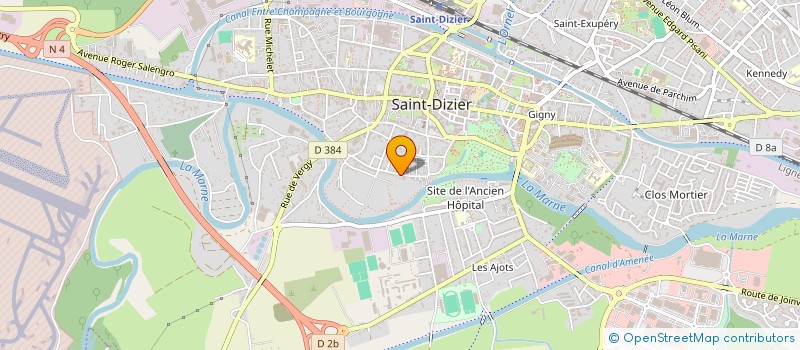 localisation de l'entreprise MAT-MEL à SAINT-DIZIER