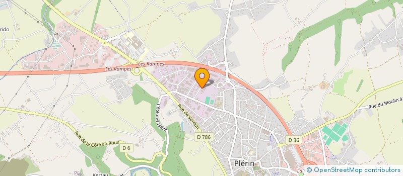 localisation de l'entreprise MAT'MUR à PLERIN