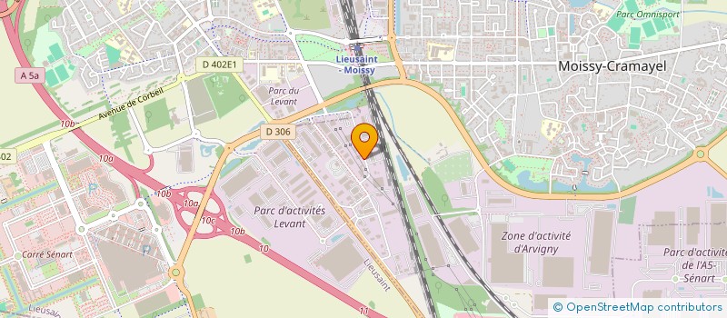 localisation de l'entreprise MAT NEGOCE à MOISSY-CRAMAYEL