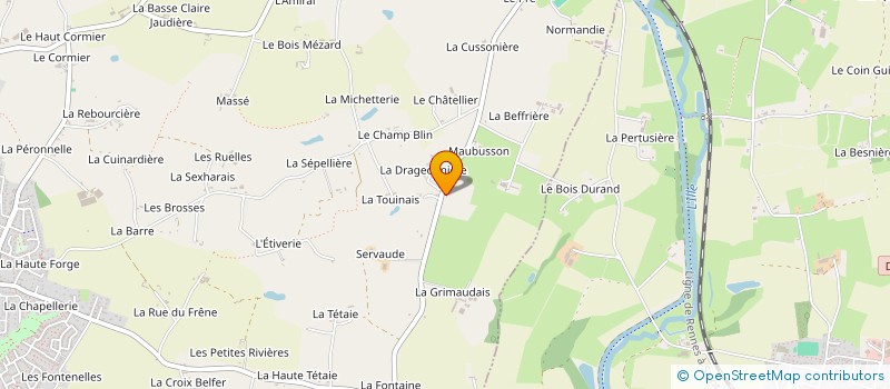 localisation de l'entreprise MAT&O  MELESSE