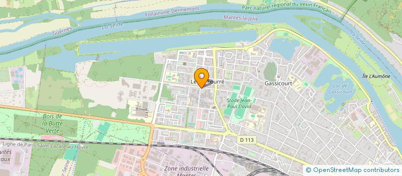 localisation de l'entreprise MAT PHARM-ASSIST à MANTES-LA-JOLIE