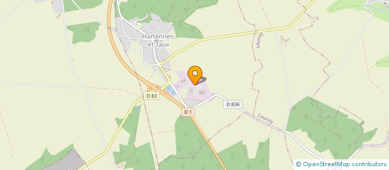 localisation de l'entreprise MAT PNEUS à HARTENNES-ET-TAUX