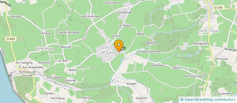 localisation de l'entreprise MAT ' PRIM à VILLENEUVE