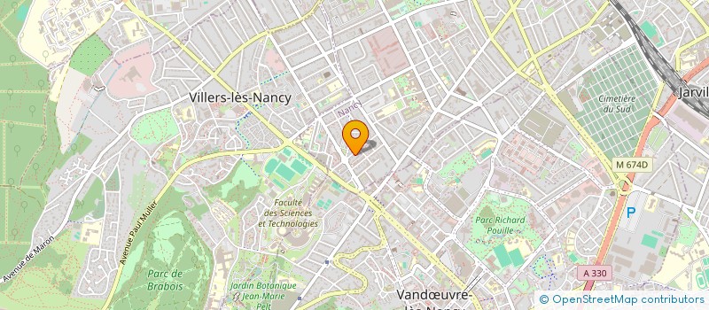 localisation de l'entreprise MAT SECURITE PRIVEE à NANCY