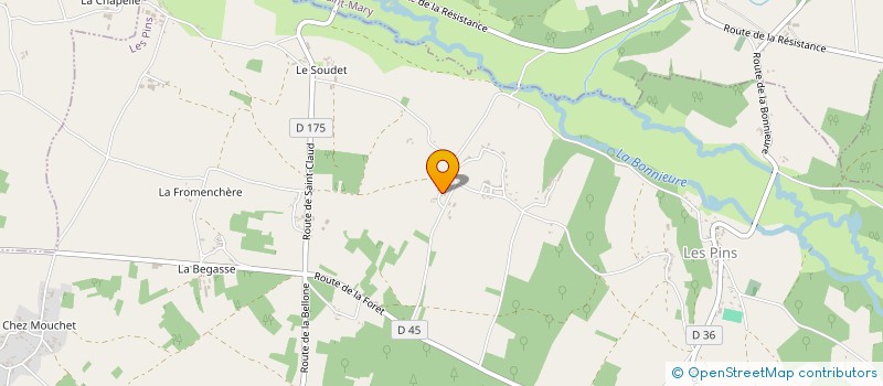localisation de l'entreprise MAT-SERVICES à LES PINS