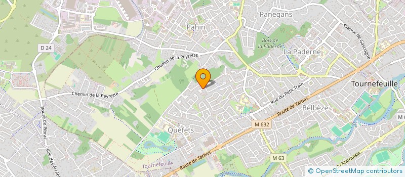 localisation de l'entreprise MAT'SPORTS  TOURNEFEUILLE