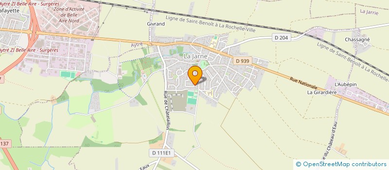 localisation de l'entreprise MAT'THAIS  LA JARNE