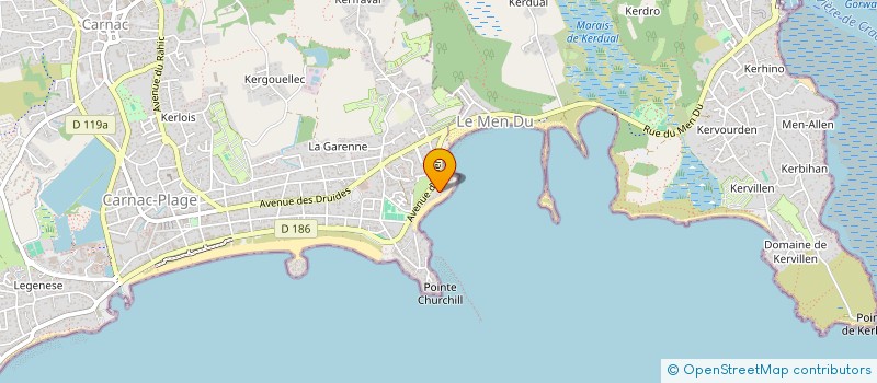 localisation de l'entreprise MAT TOM  CARNAC