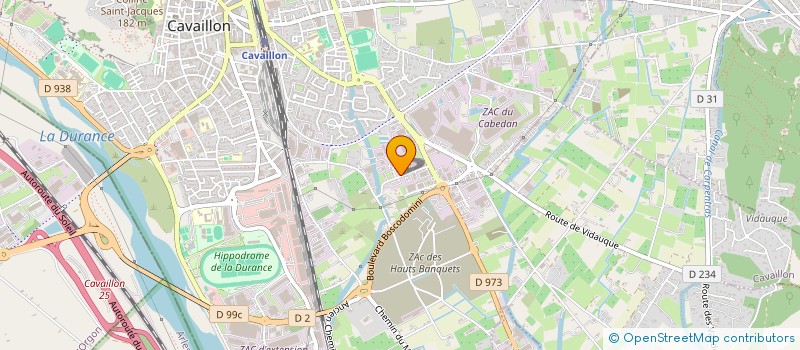 localisation de l'entreprise MAT TP à CAVAILLON