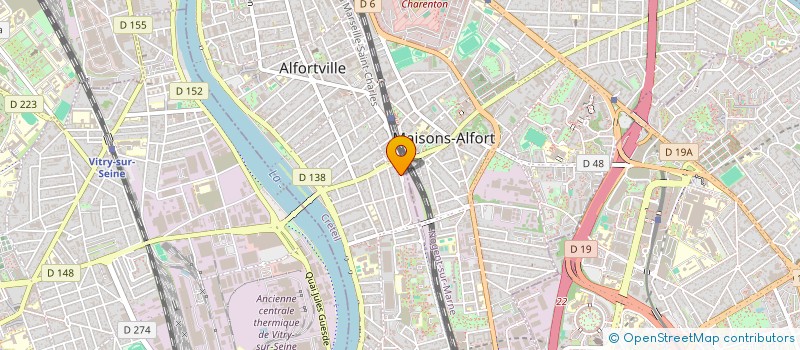 localisation de l'entreprise MAT TPS à ALFORTVILLE
