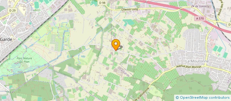 localisation de l'entreprise MAT TRADING à LA CRAU