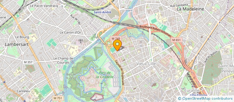 localisation de l'entreprise MAT TRANG à LILLE