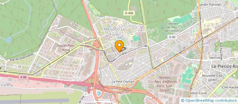 localisation de l'entreprise MAT TRANSPORT à MEUDON