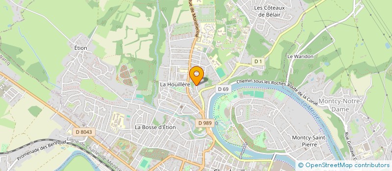 localisation de l'entreprise MAT VAL  BOGNY-SUR-MEUSE