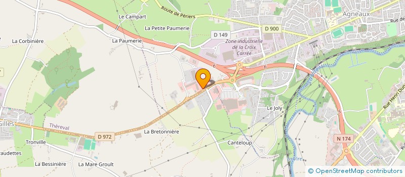 localisation de l'entreprise MAT'YEUX  AGNEAUX