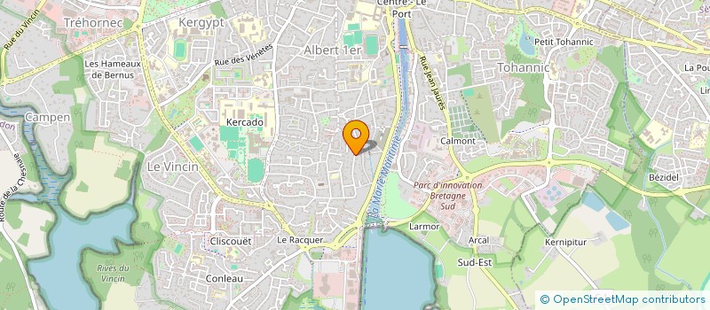localisation de l'entreprise MATA à VANNES