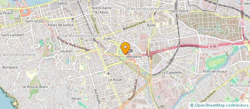 localisation de l'entreprise MATA  MARSEILLE