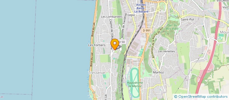 localisation de l'entreprise MATA  TRESSERVE