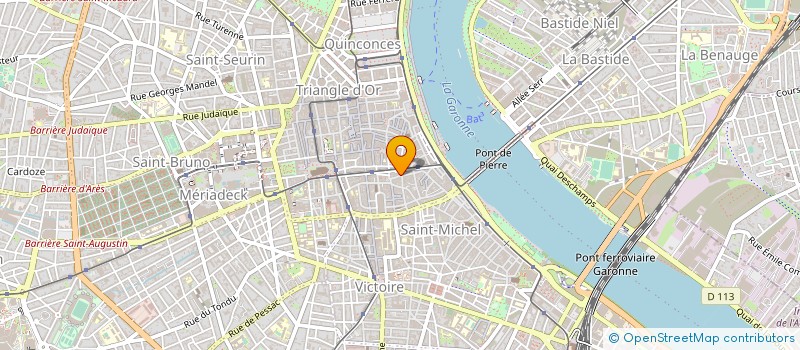 localisation de l'entreprise MATA HARI  BORDEAUX