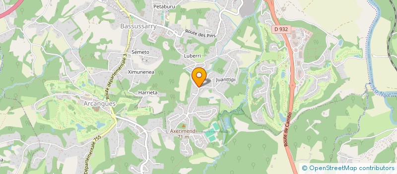 localisation de l'entreprise MATA'I PAHI  BASSUSSARRY