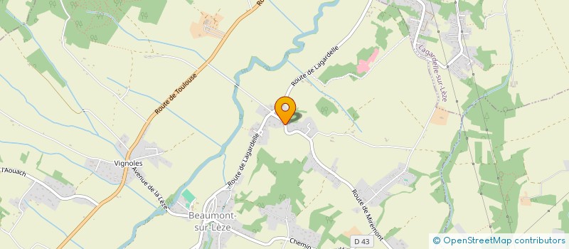 localisation de l'entreprise MATABIAU ESPACES EVENEMENTIELS à BEAUMONT-SUR-LEZE