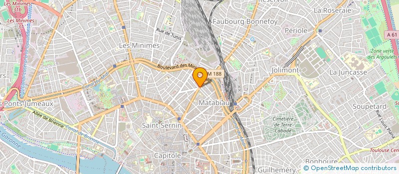 localisation de l'entreprise MATABIAU SERVICES à TOULOUSE
