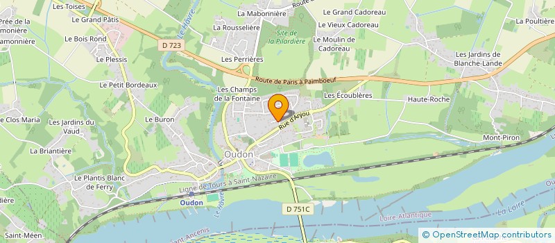 localisation de l'entreprise MATAC  OUDON