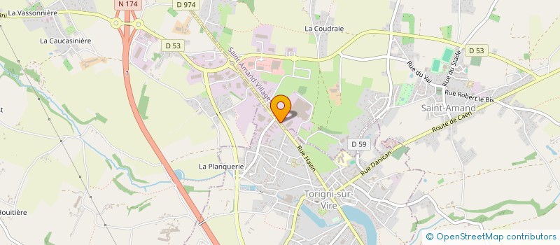 localisation de l'entreprise MATAC  SAINT-AMAND-VILLAGES