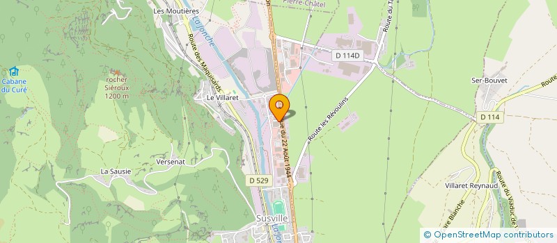 localisation de l'entreprise MATACENA PADEL  SUSVILLE