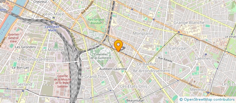 localisation de l'entreprise MATACREATION  LYON