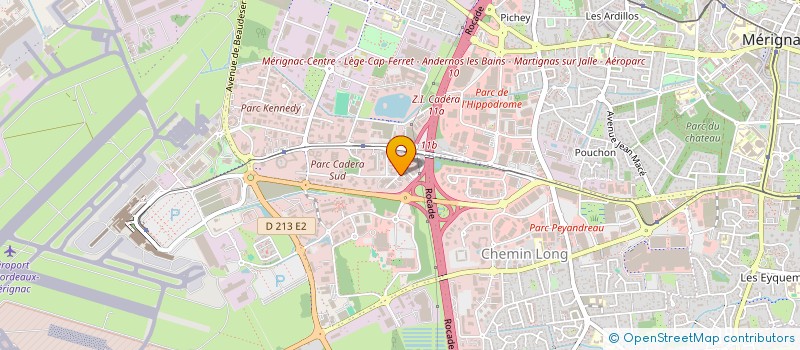 localisation de l'entreprise MATAGON à MERIGNAC