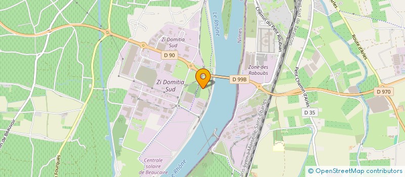 localisation de l'entreprise MATAGOT  BEAUCAIRE