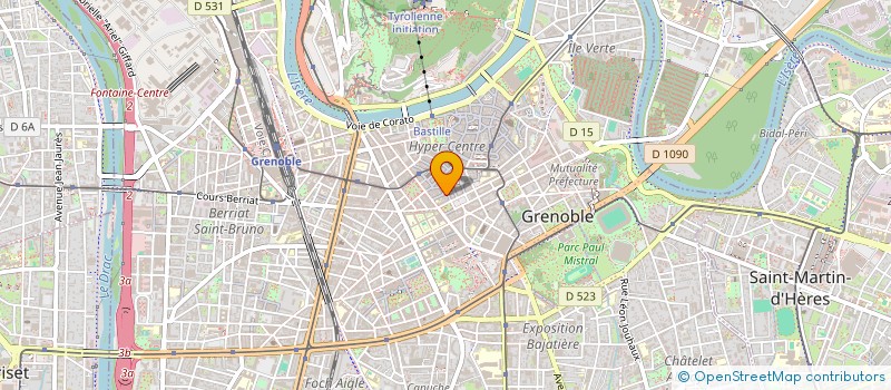 localisation de l'entreprise MATAHARI DUA à GRENOBLE