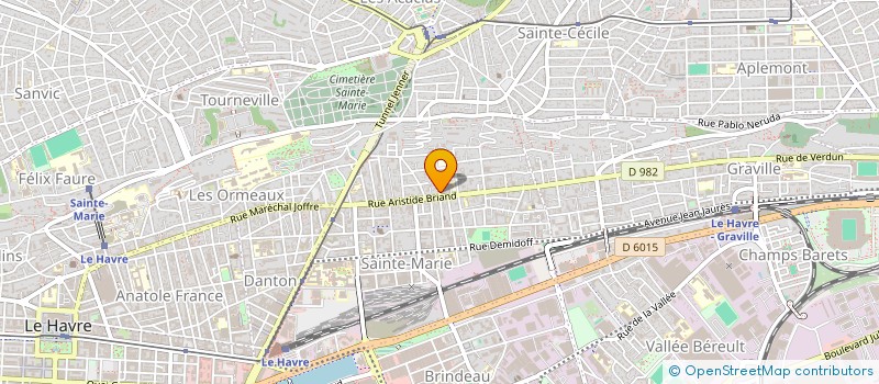 localisation de l'entreprise MATAL à LE HAVRE